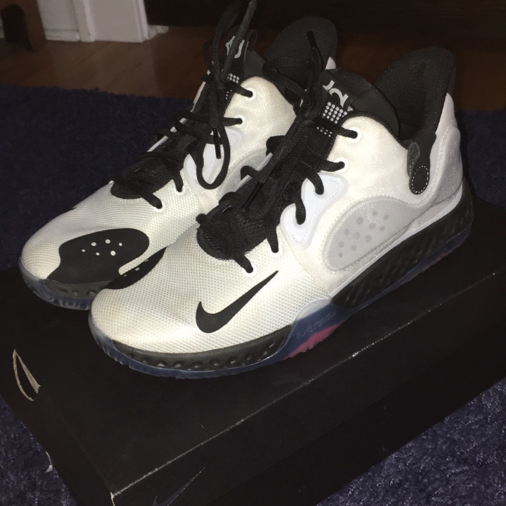 White/Black  - Wolf Grey KD TREY 5 VII
